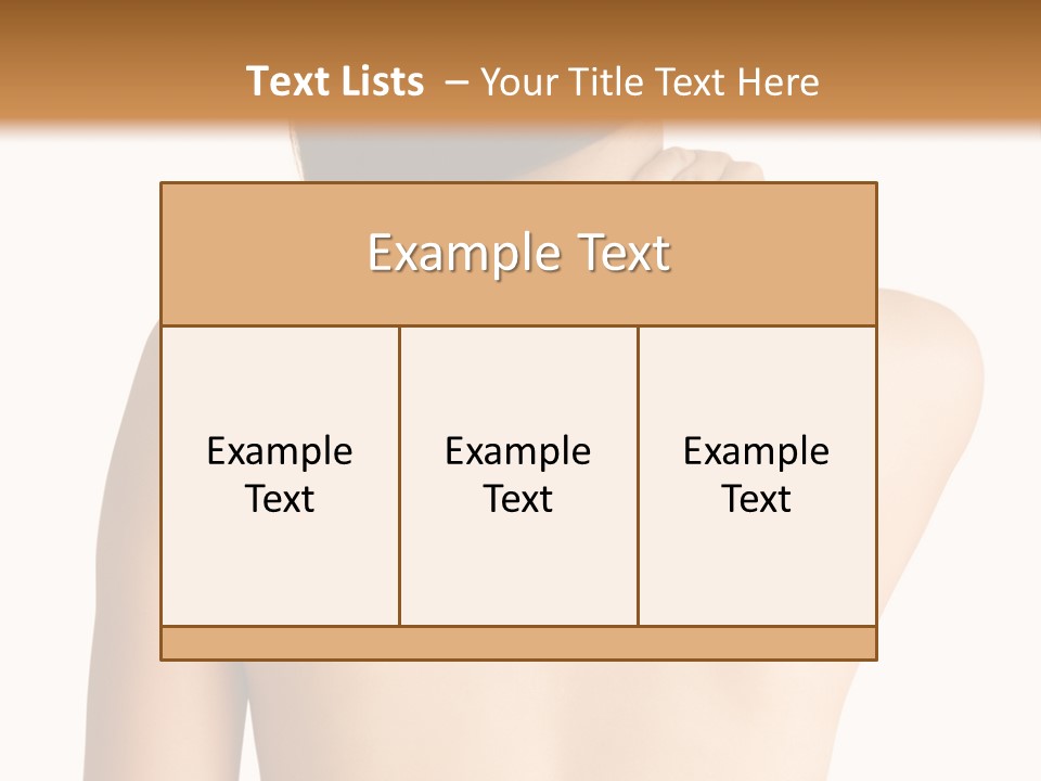 View Strength Figure PowerPoint Template