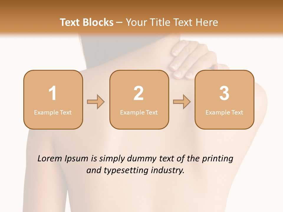 View Strength Figure PowerPoint Template