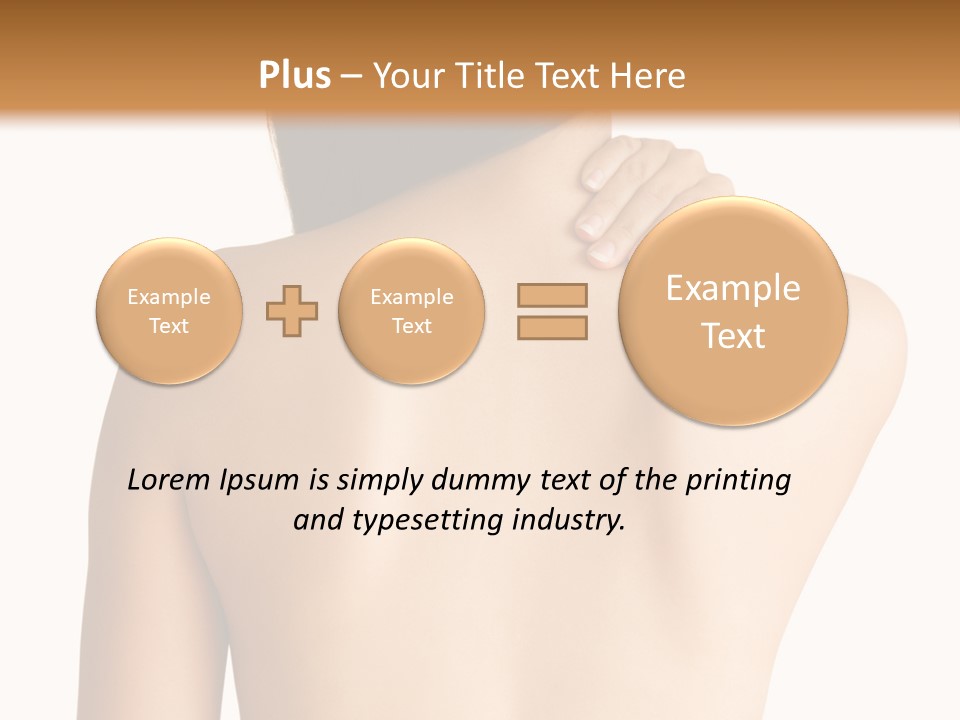 View Strength Figure PowerPoint Template