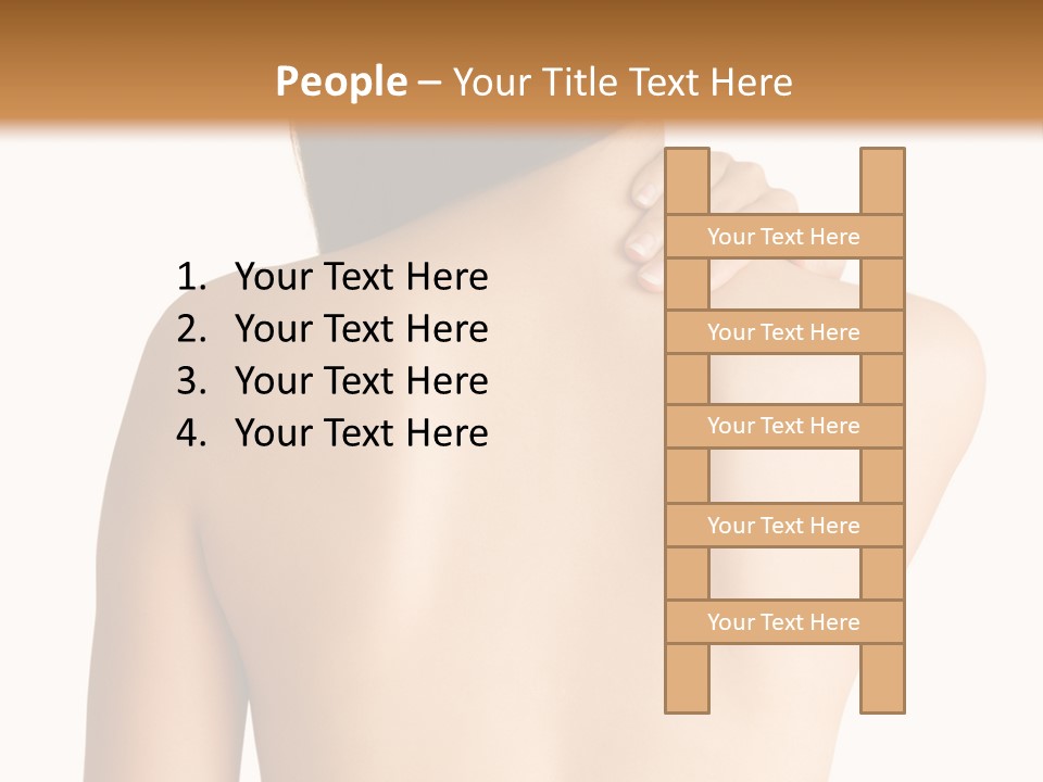 View Strength Figure PowerPoint Template