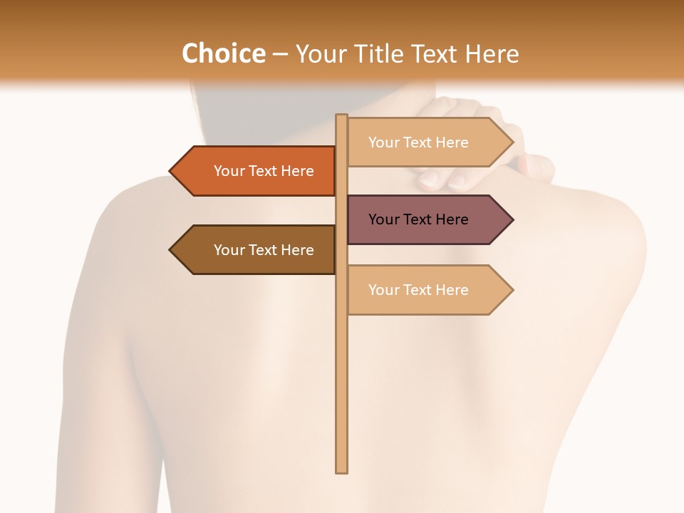 View Strength Figure PowerPoint Template