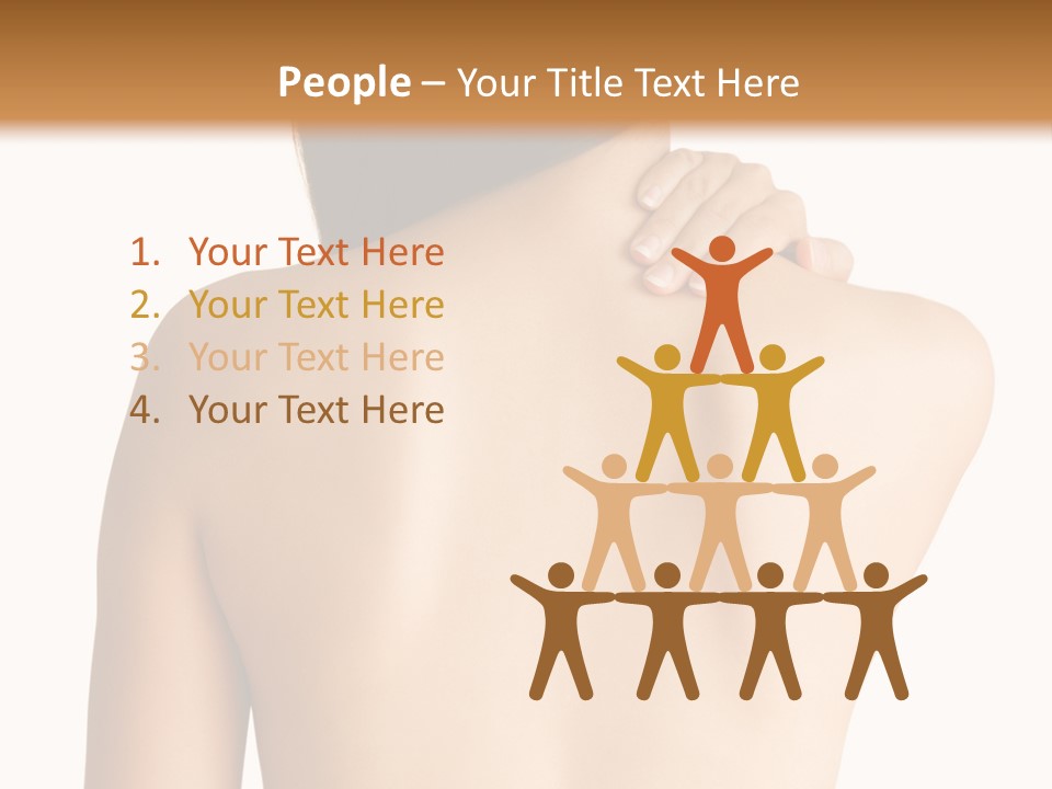View Strength Figure PowerPoint Template
