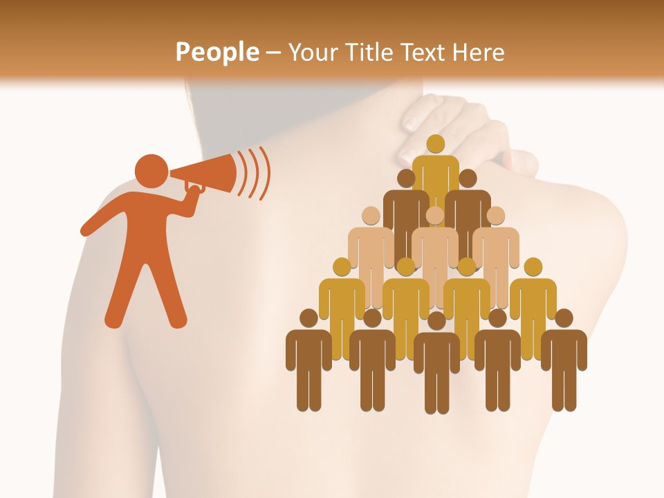 View Strength Figure PowerPoint Template