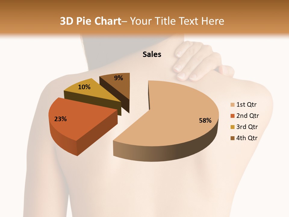 View Strength Figure PowerPoint Template