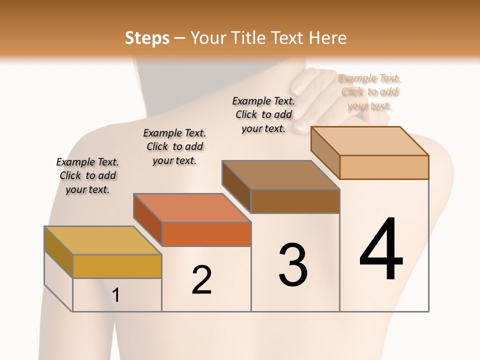 View Strength Figure PowerPoint Template