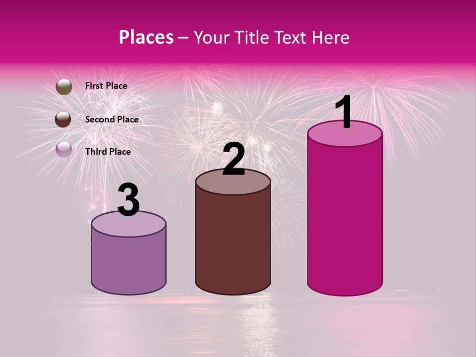 Independence Rockets Reflections PowerPoint Template