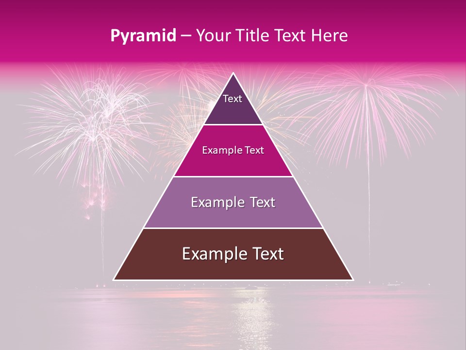 Independence Rockets Reflections PowerPoint Template