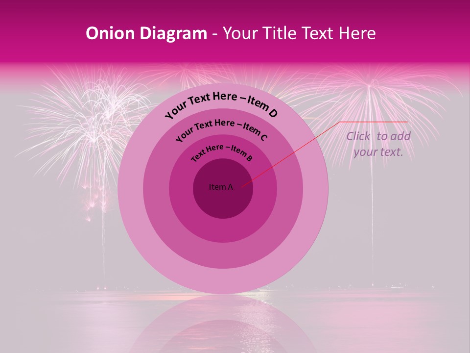 Independence Rockets Reflections PowerPoint Template