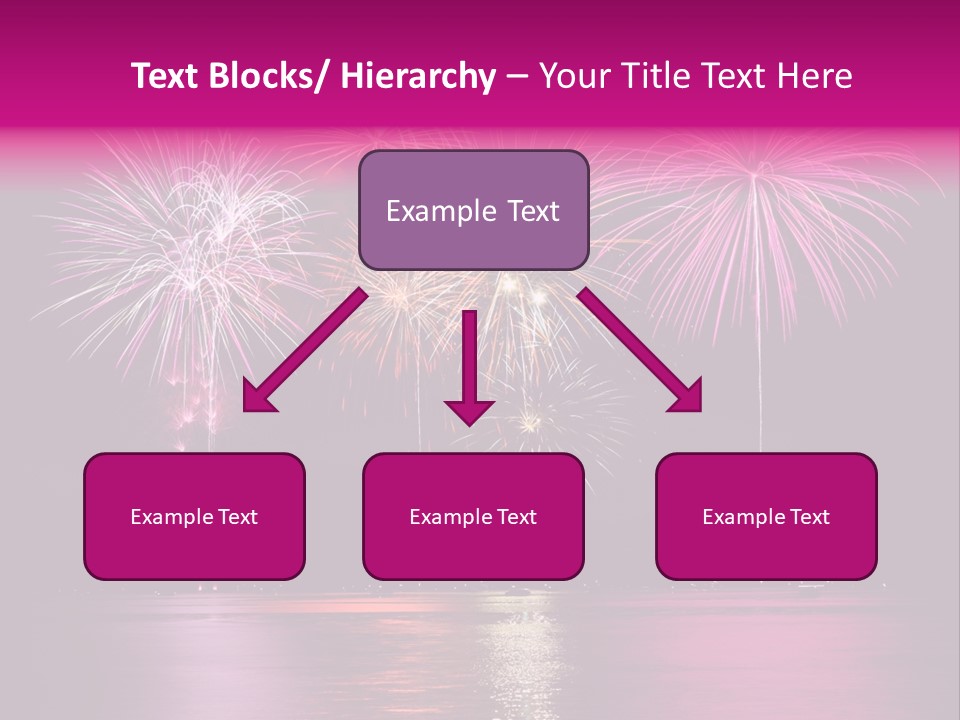 Independence Rockets Reflections PowerPoint Template