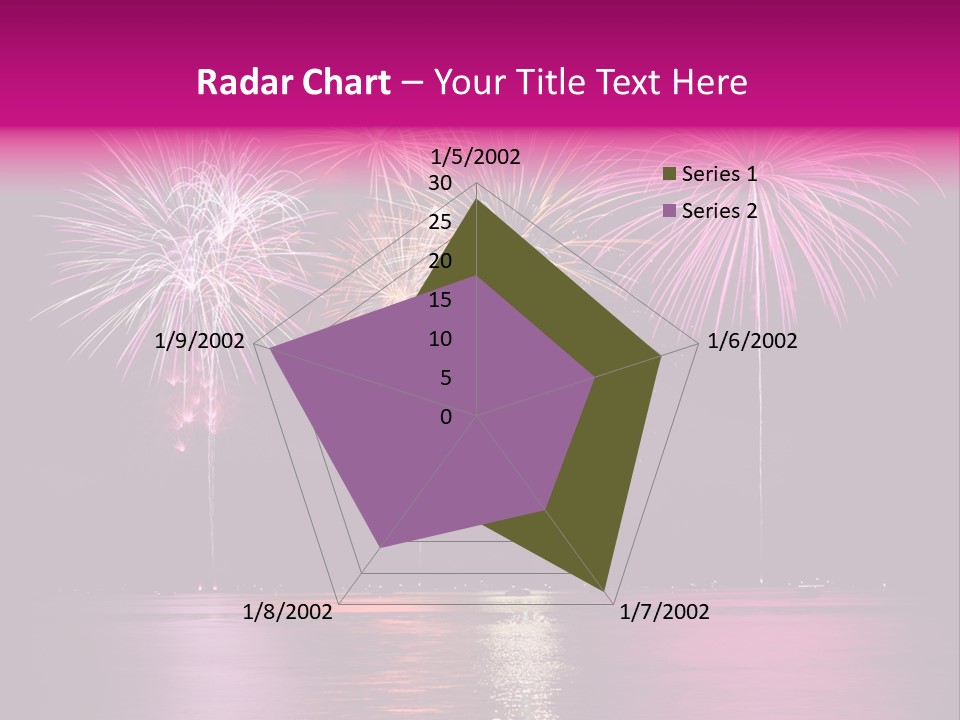 Independence Rockets Reflections PowerPoint Template