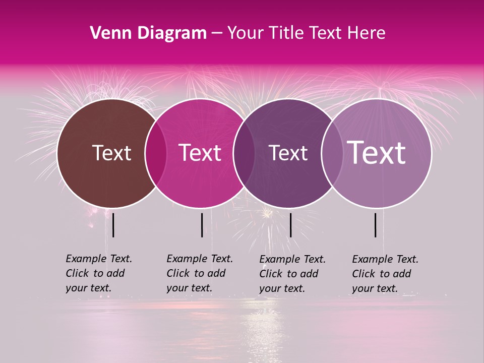 Independence Rockets Reflections PowerPoint Template