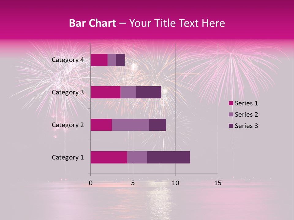 Independence Rockets Reflections PowerPoint Template