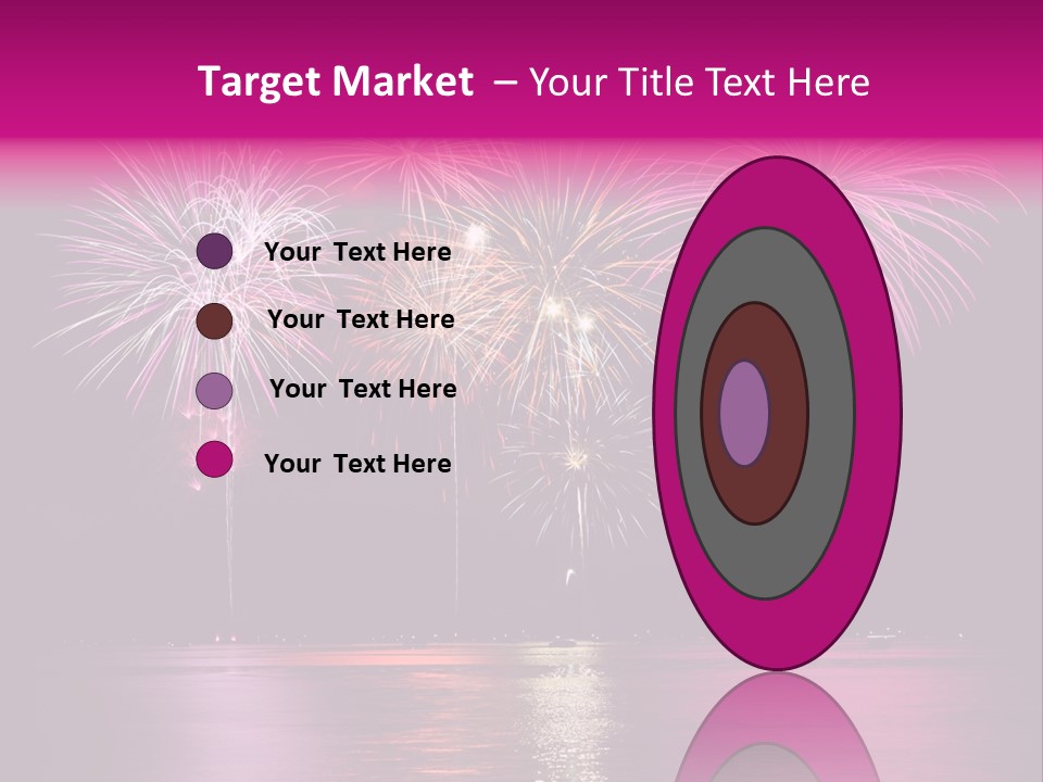 Independence Rockets Reflections PowerPoint Template