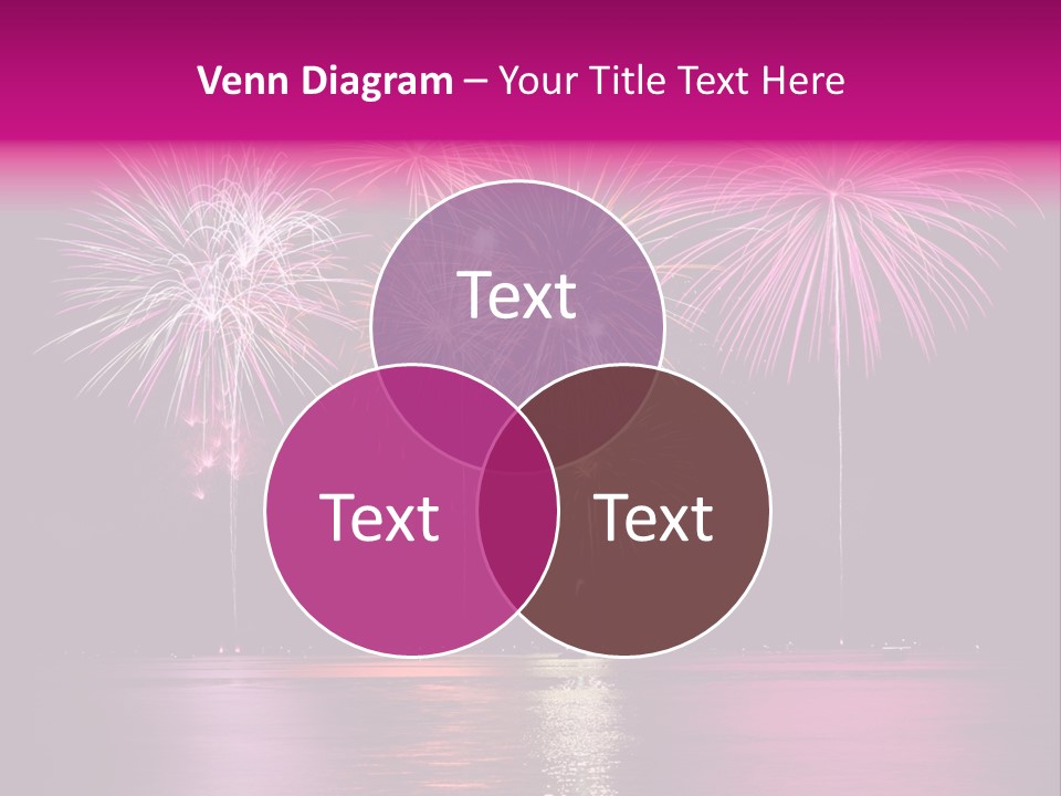 Independence Rockets Reflections PowerPoint Template