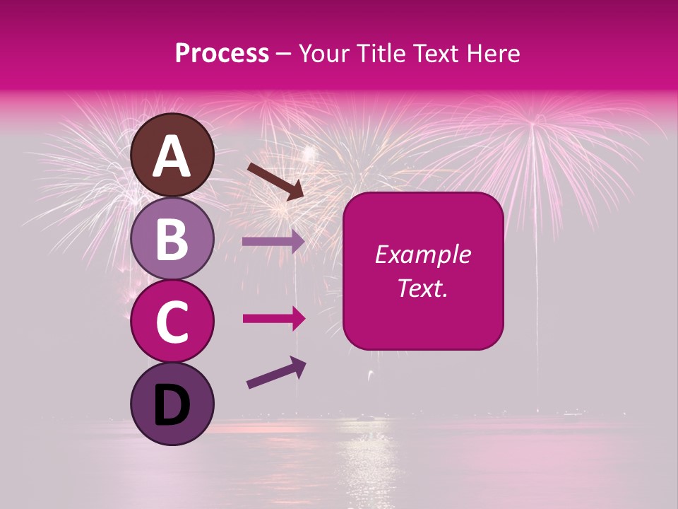 Independence Rockets Reflections PowerPoint Template