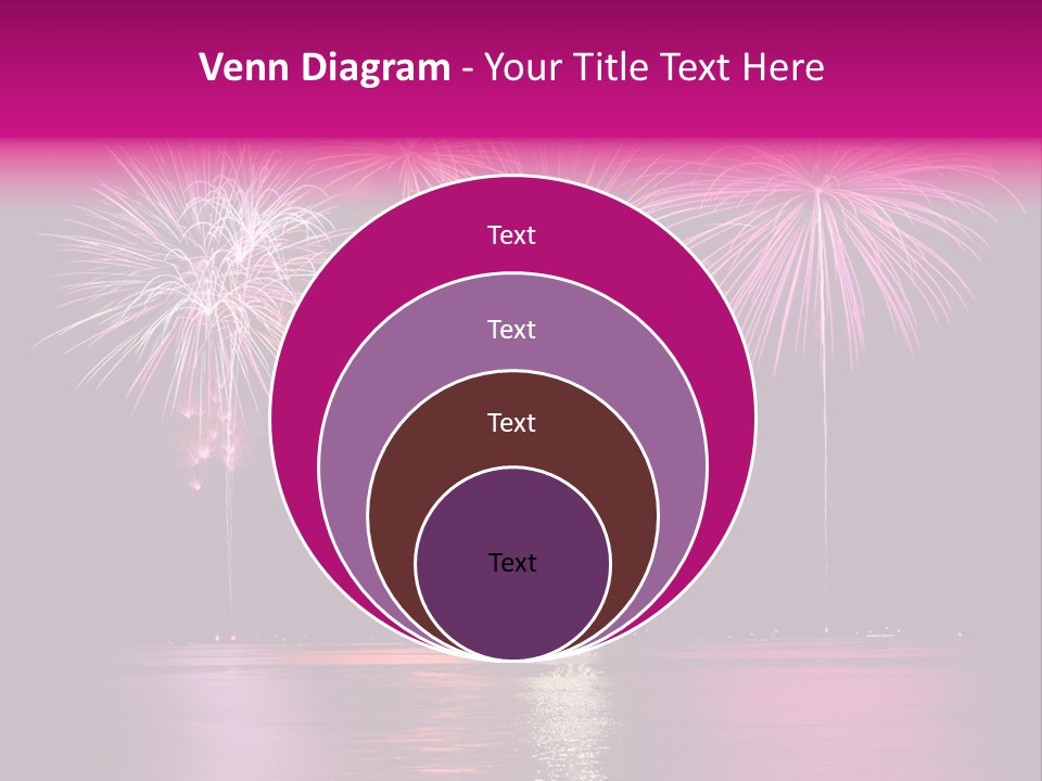 Independence Rockets Reflections PowerPoint Template