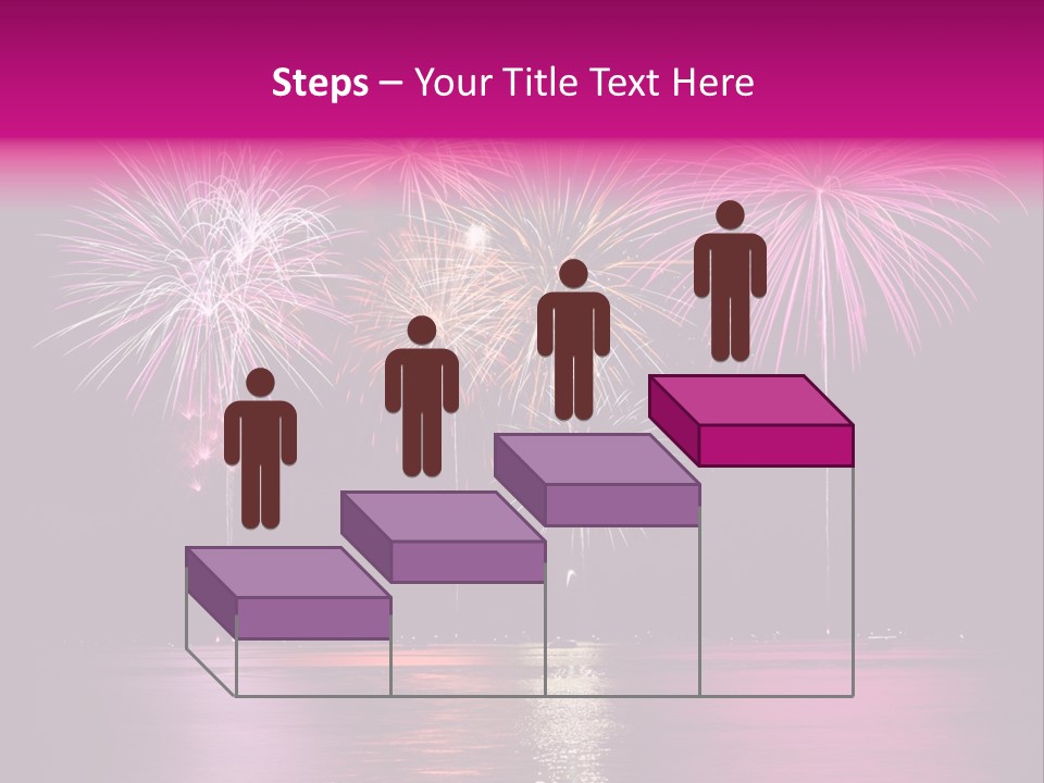 Independence Rockets Reflections PowerPoint Template