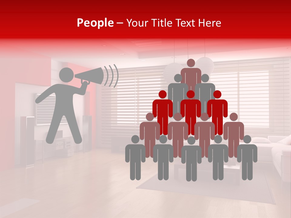 Conference Toon Per On PowerPoint Template