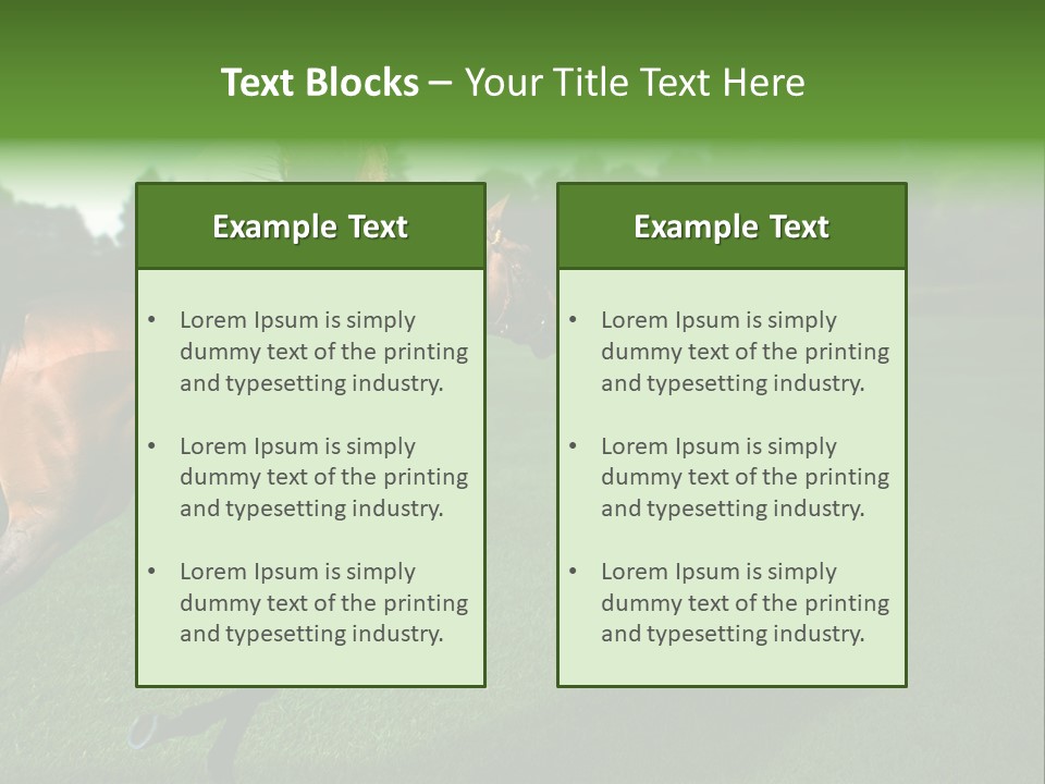 Competition Gambling Colors PowerPoint Template