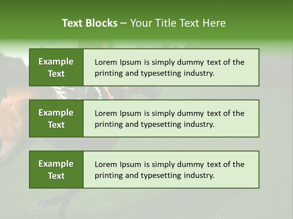 Competition Gambling Colors PowerPoint Template