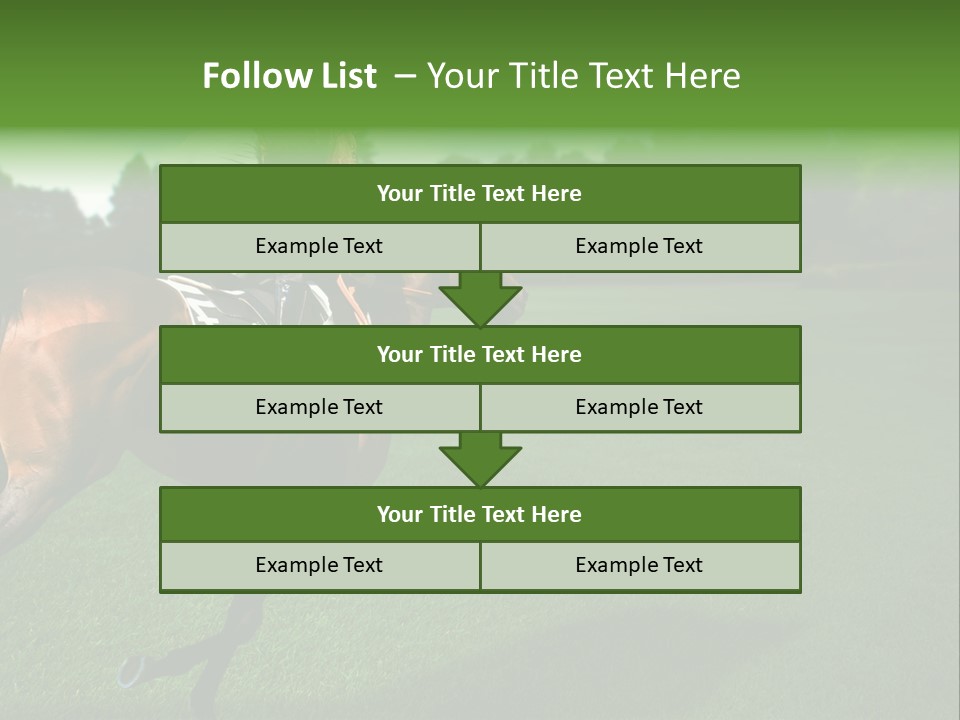Competition Gambling Colors PowerPoint Template