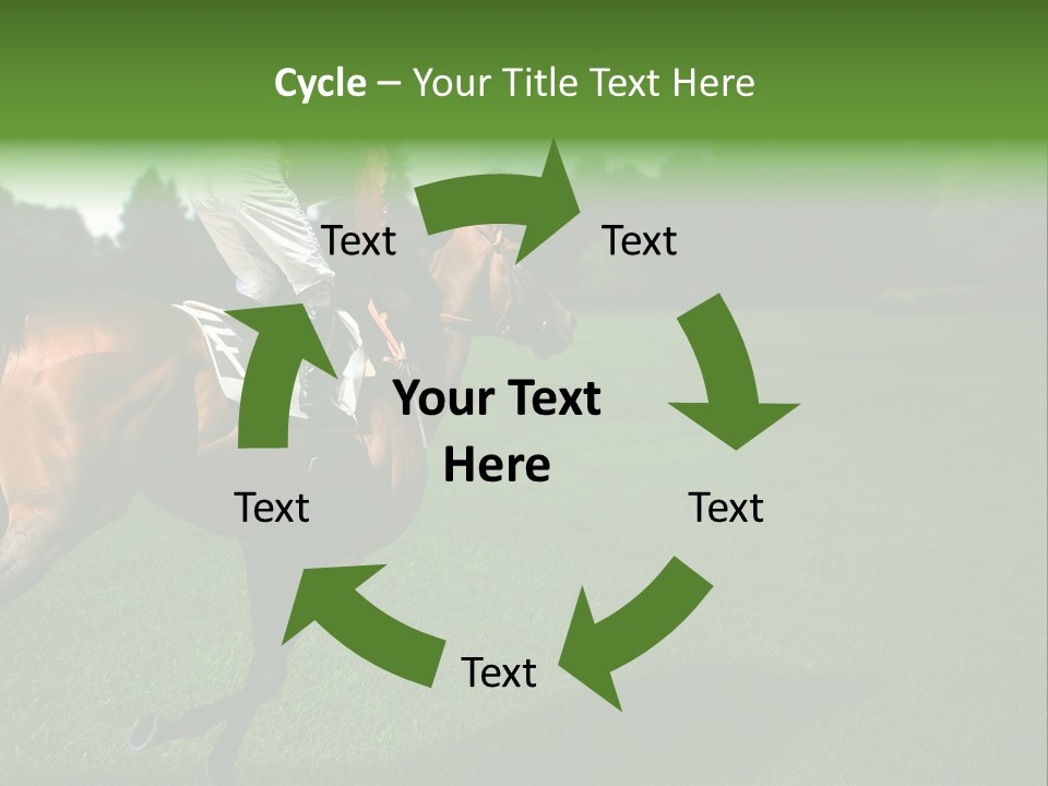 Competition Gambling Colors PowerPoint Template