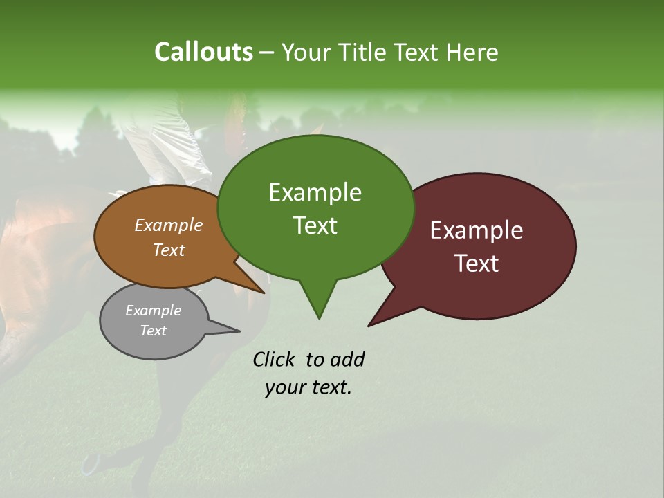 Competition Gambling Colors PowerPoint Template
