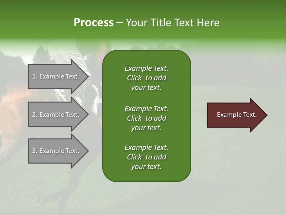 Competition Gambling Colors PowerPoint Template
