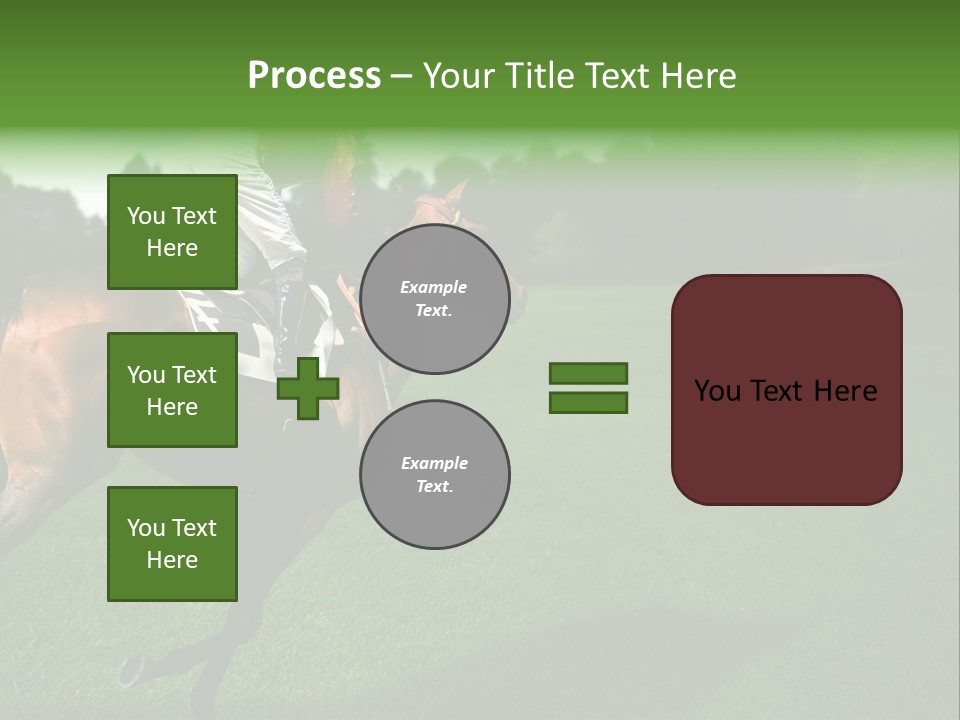Competition Gambling Colors PowerPoint Template
