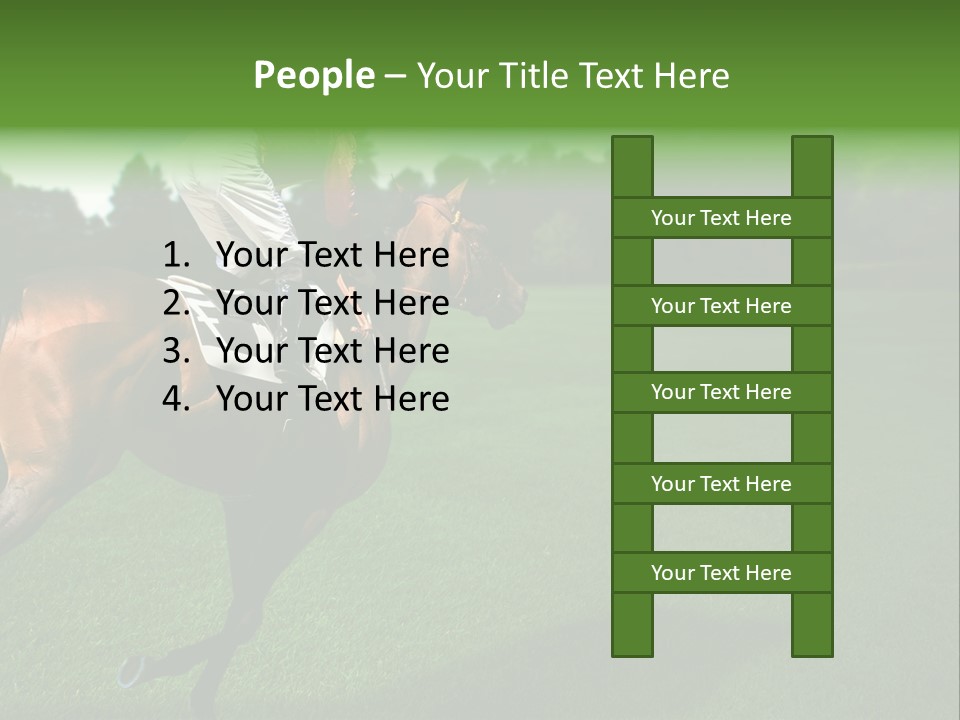 Competition Gambling Colors PowerPoint Template