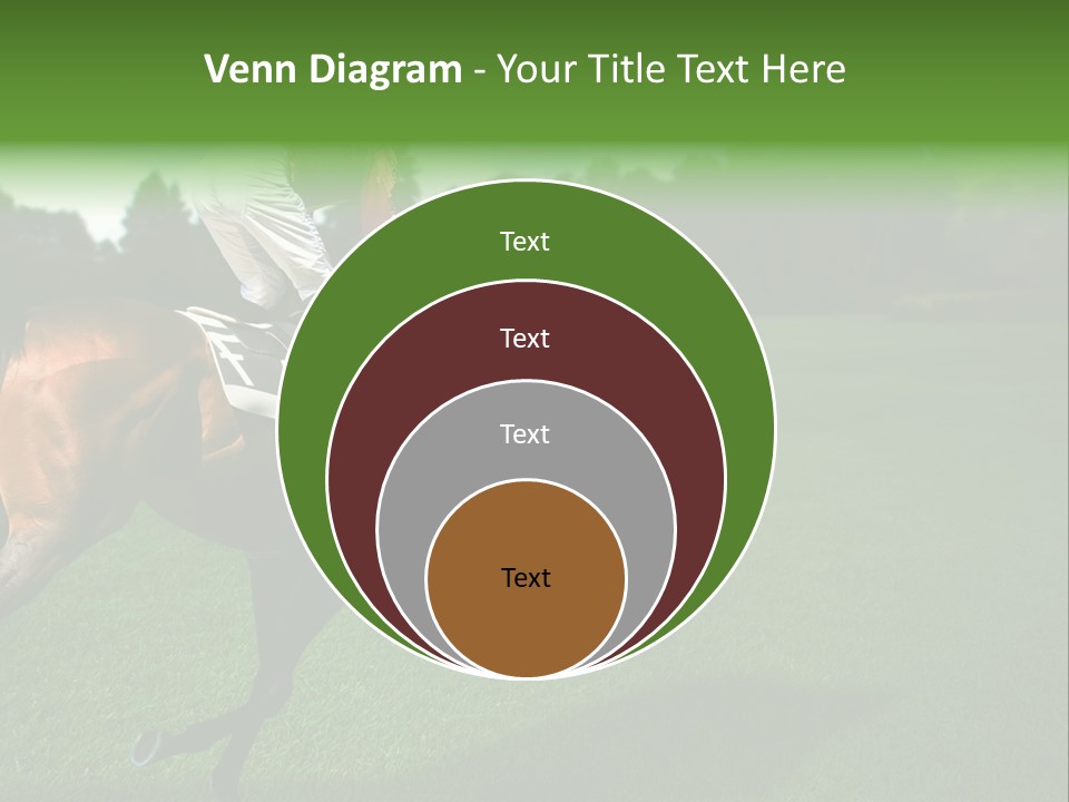 Competition Gambling Colors PowerPoint Template
