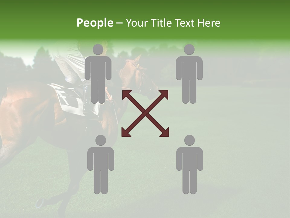 Competition Gambling Colors PowerPoint Template