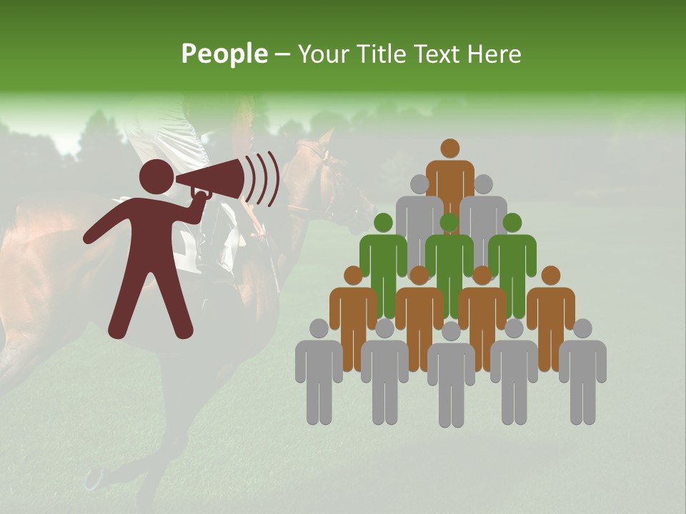 Competition Gambling Colors PowerPoint Template