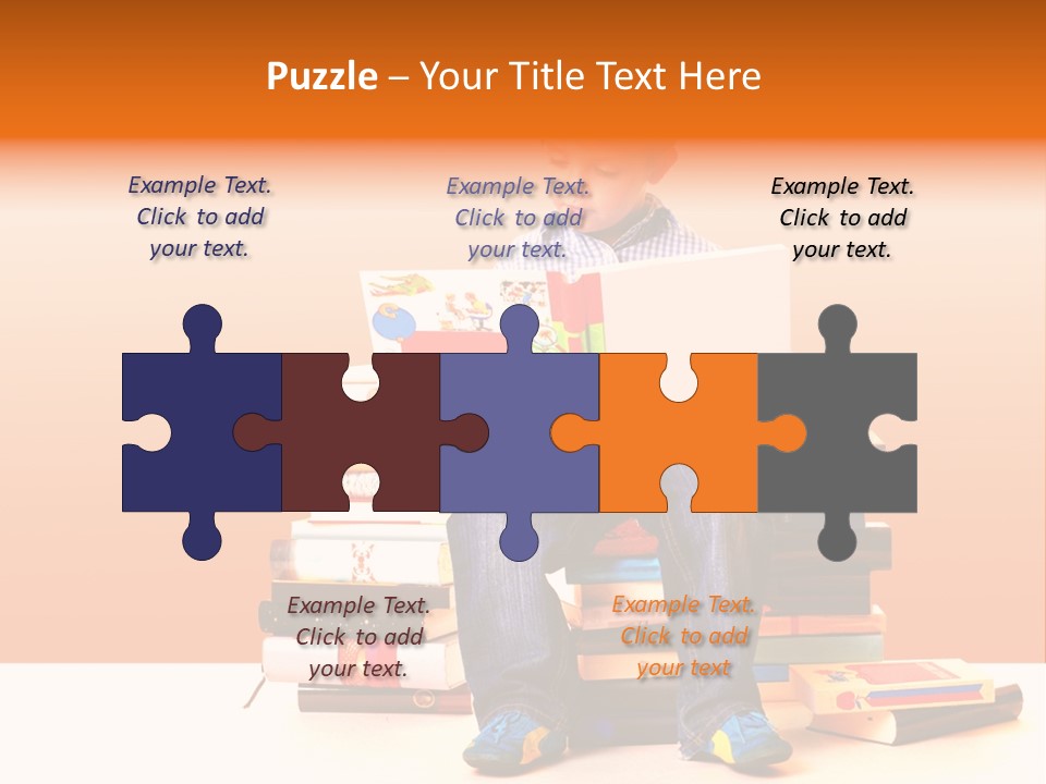 Reading Intellectual Classwork PowerPoint Template