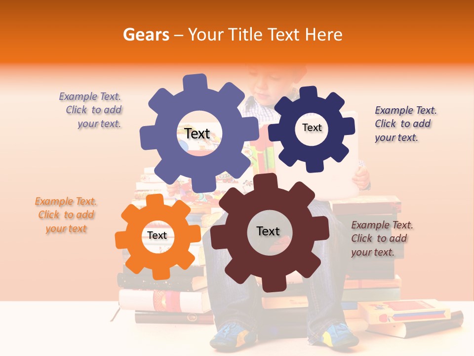 Reading Intellectual Classwork PowerPoint Template