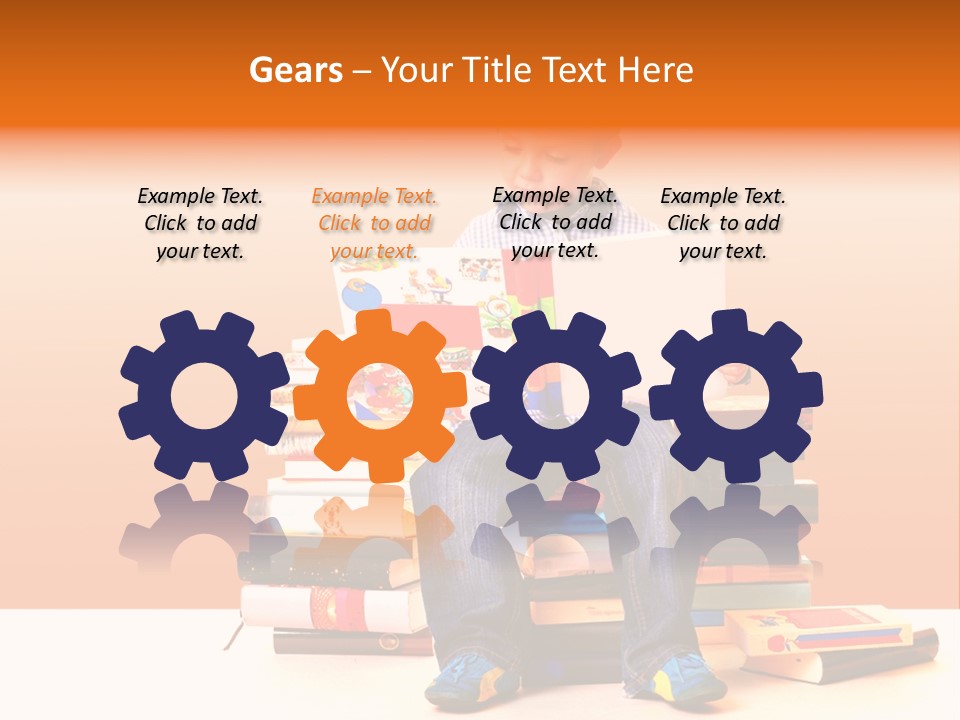 Reading Intellectual Classwork PowerPoint Template