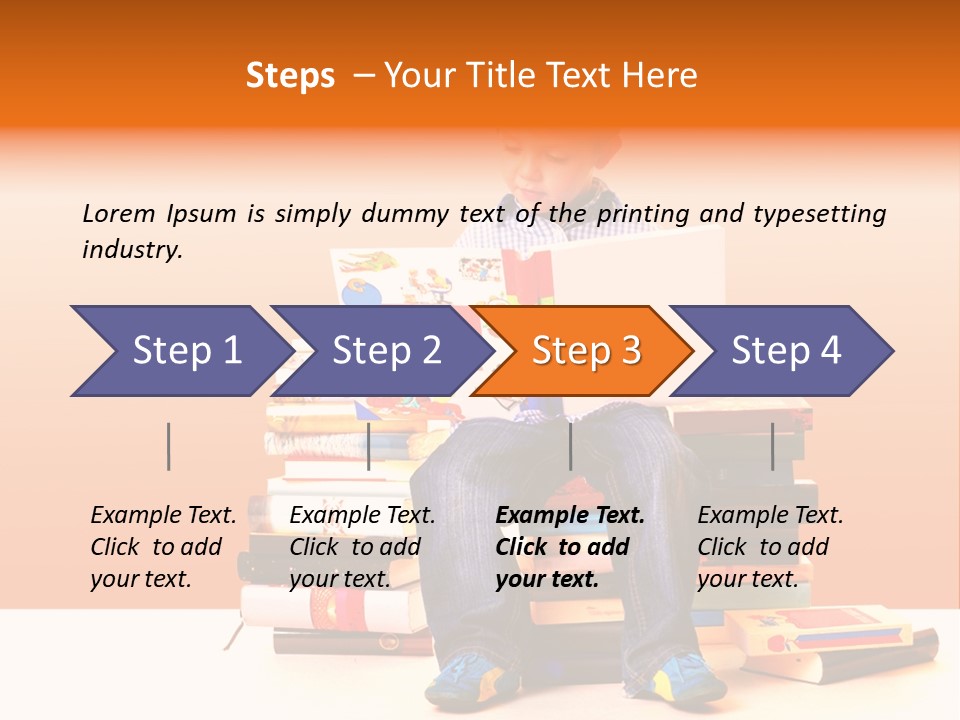 Reading Intellectual Classwork PowerPoint Template