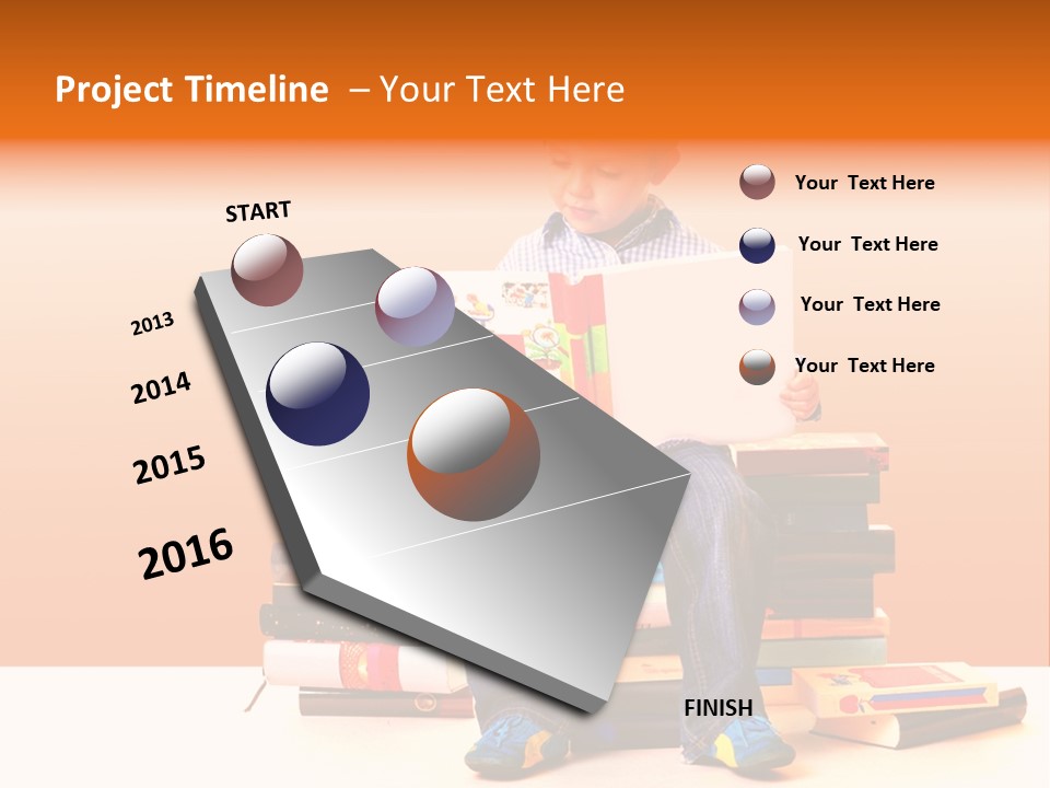 Reading Intellectual Classwork PowerPoint Template