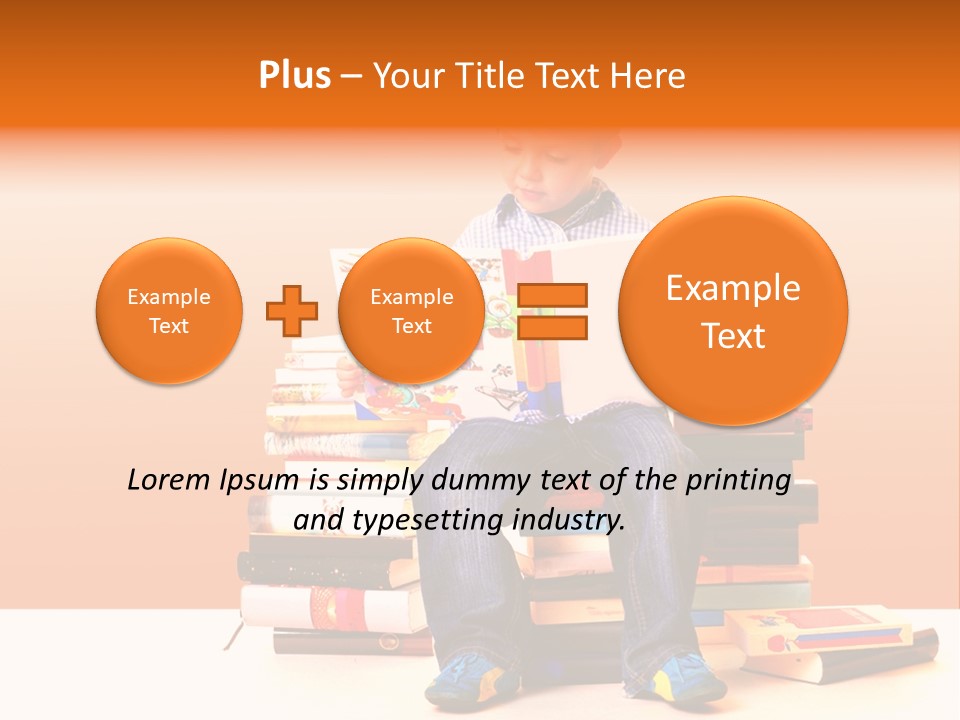 Reading Intellectual Classwork PowerPoint Template