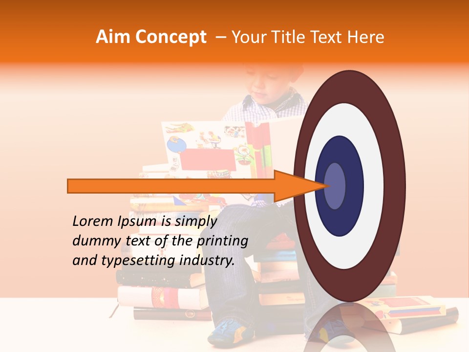 Reading Intellectual Classwork PowerPoint Template