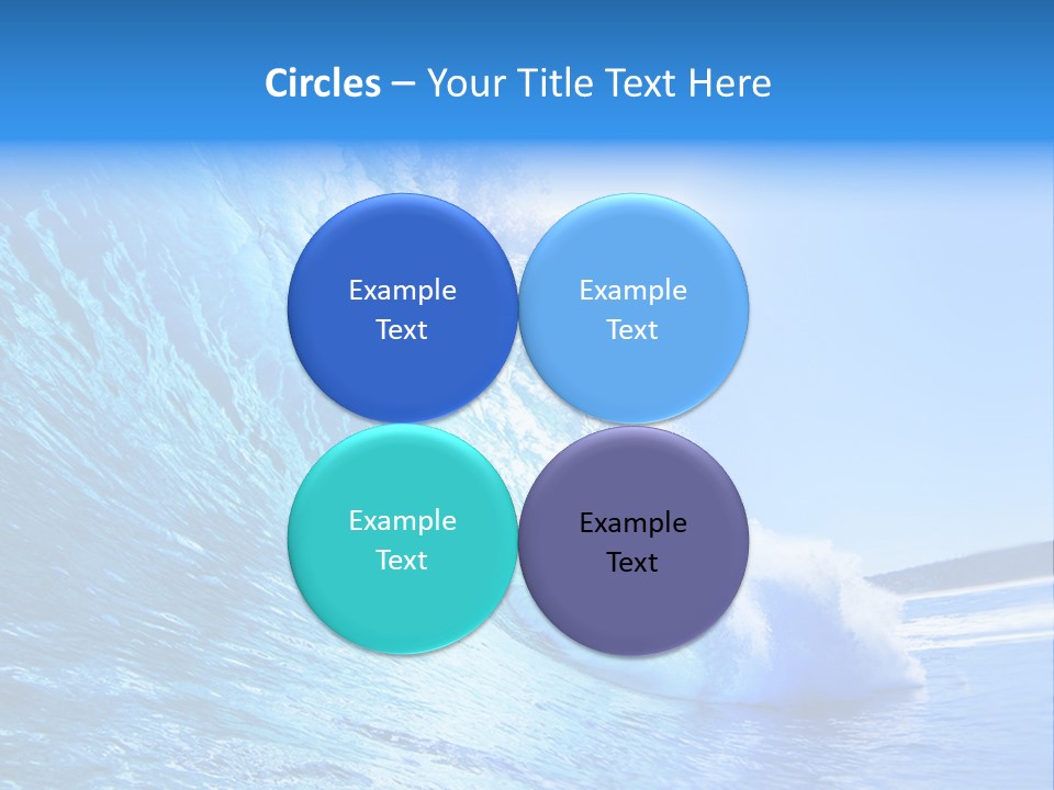 Surf Spray Splash PowerPoint Template