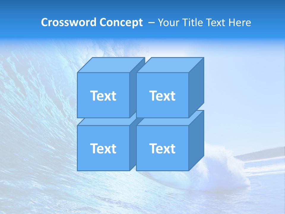Surf Spray Splash PowerPoint Template