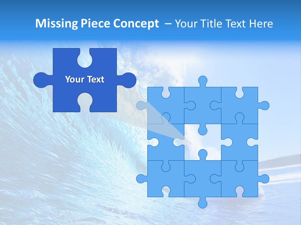 Surf Spray Splash PowerPoint Template