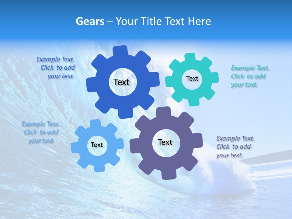 Surf Spray Splash PowerPoint Template