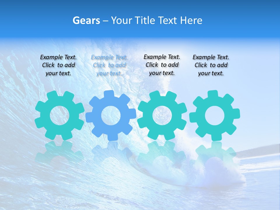 Surf Spray Splash PowerPoint Template