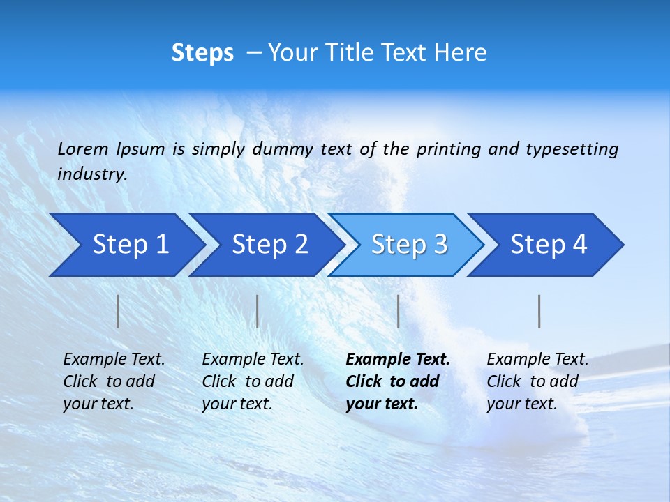 Surf Spray Splash PowerPoint Template