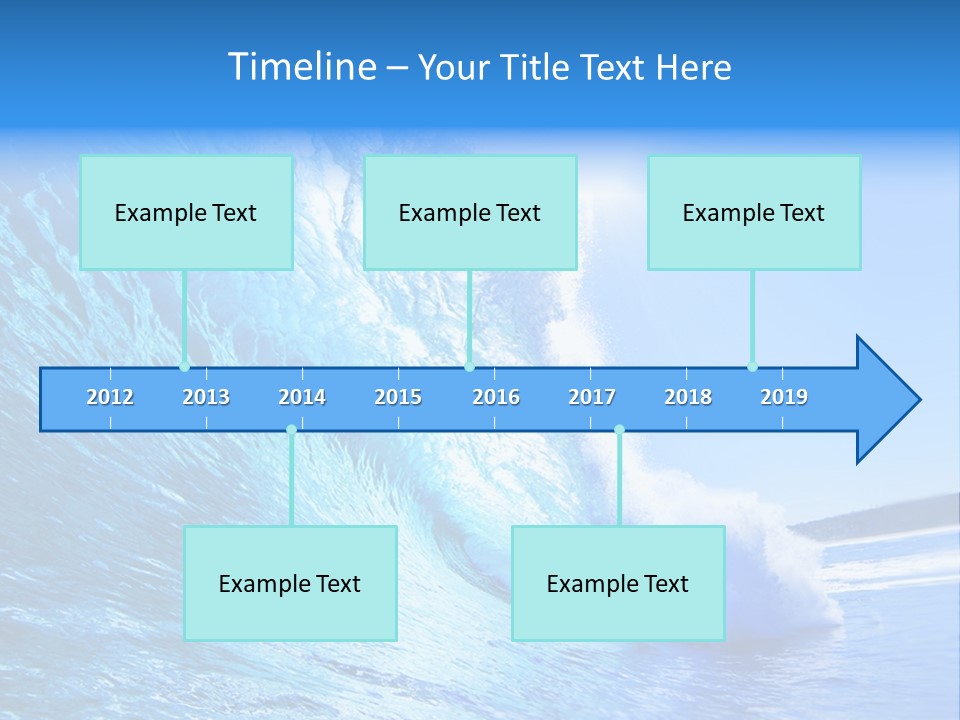 Surf Spray Splash PowerPoint Template