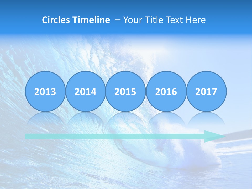 Surf Spray Splash PowerPoint Template