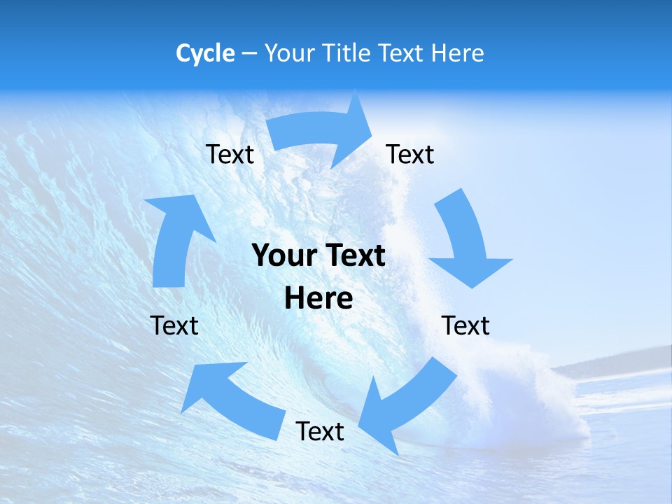 Surf Spray Splash PowerPoint Template