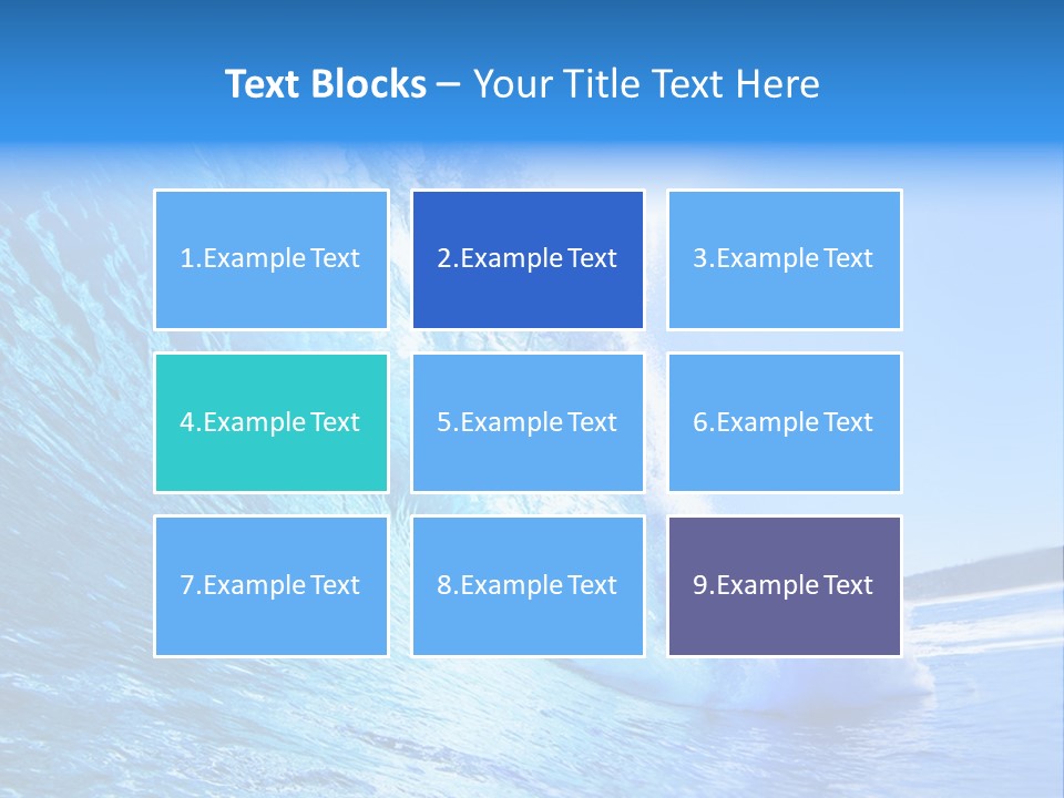 Surf Spray Splash PowerPoint Template